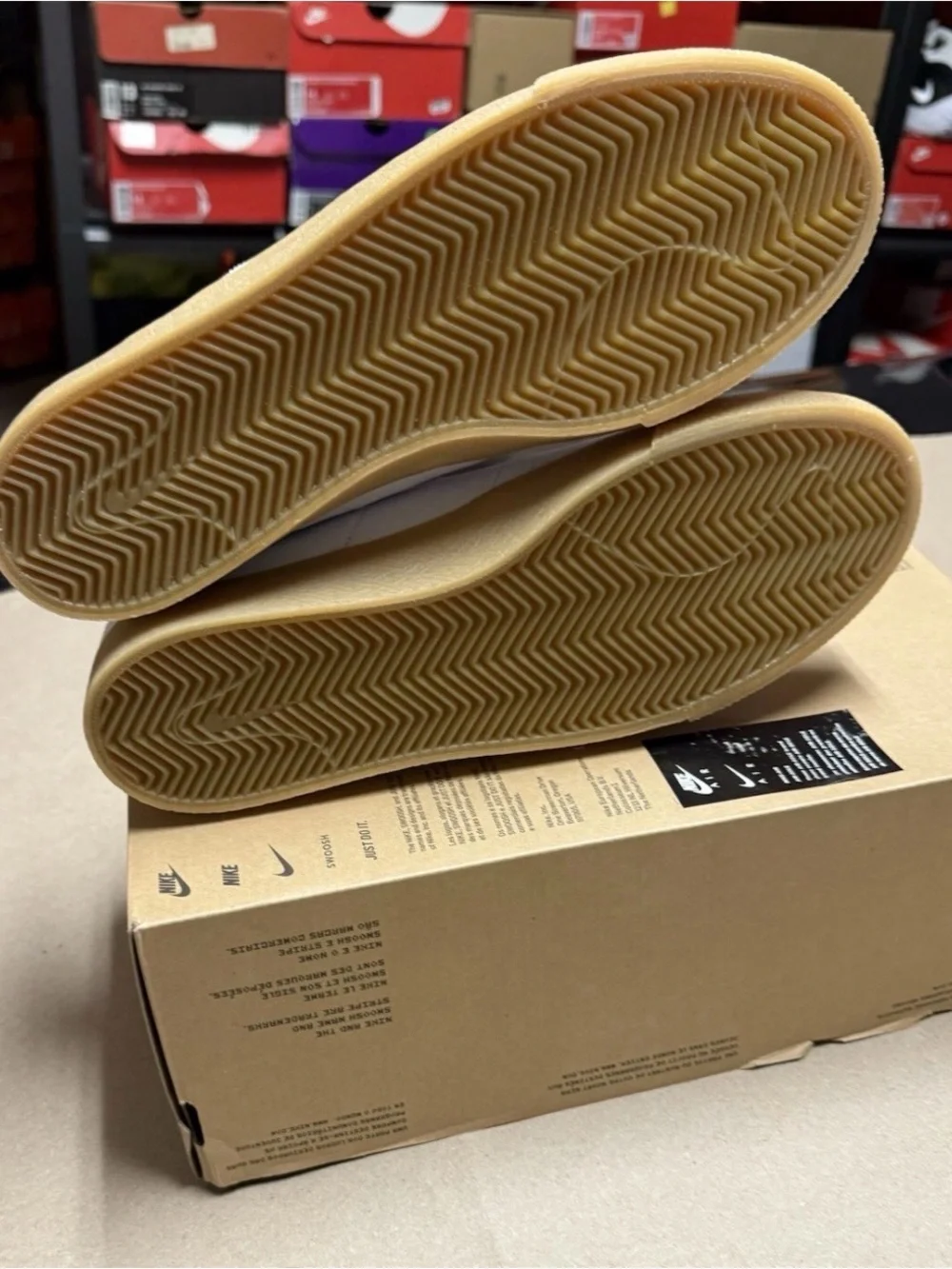 Nike SB Zoom Bruin ISO Orange Label men’s size 7 skateboard shoes NEW!
